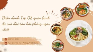 Bánh đa cua Hải Phòng